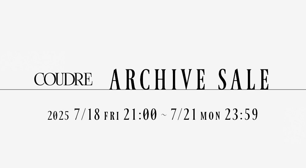 ARCHIVE SALE