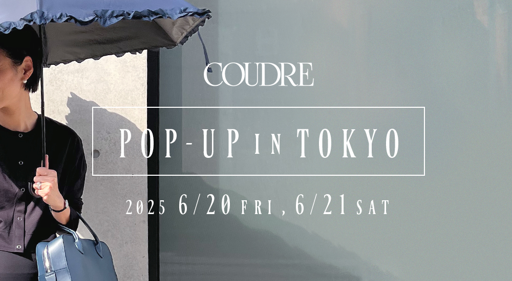 COUDRE POP-UP in TOKYO