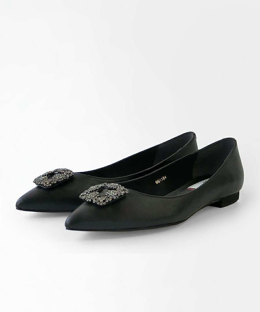 バックルフラットシューズ 990426 | MIKIRI STORE