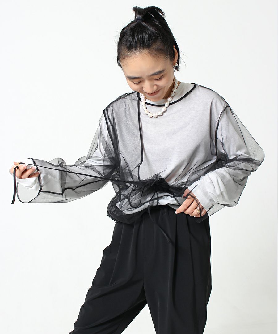 チュールトップス CD133 COUDRE｜MIKIRI STORE 